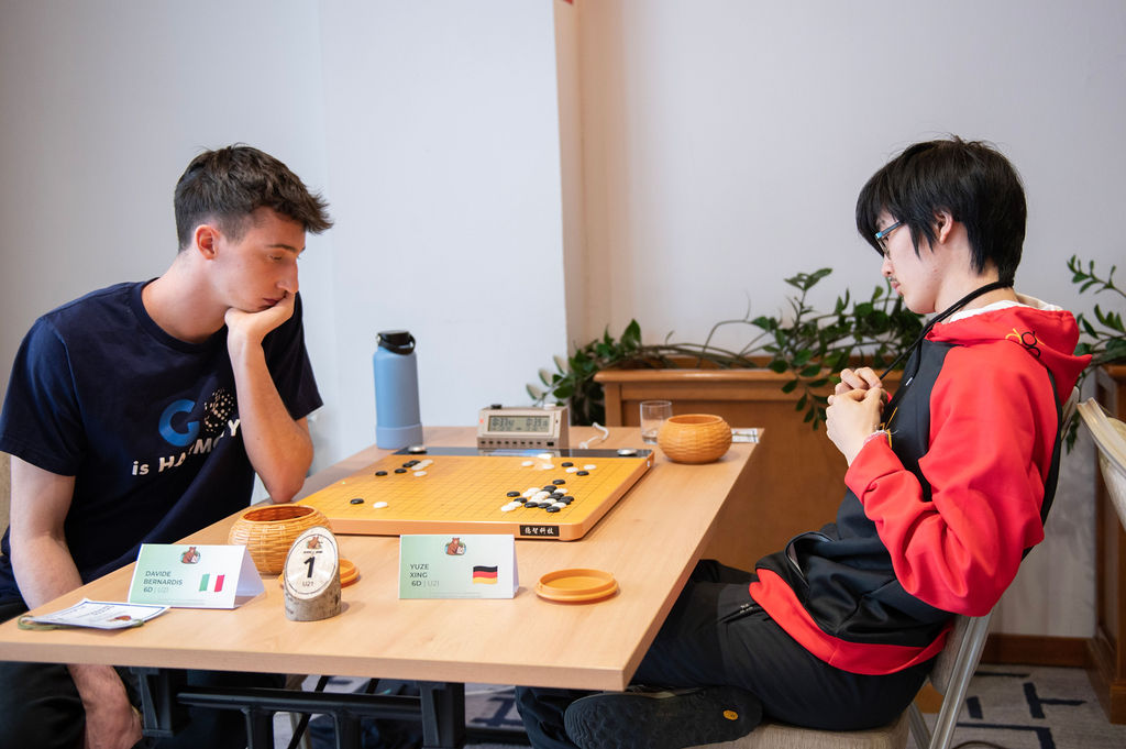 U12: Davide Bernardis vs Yuze Xing